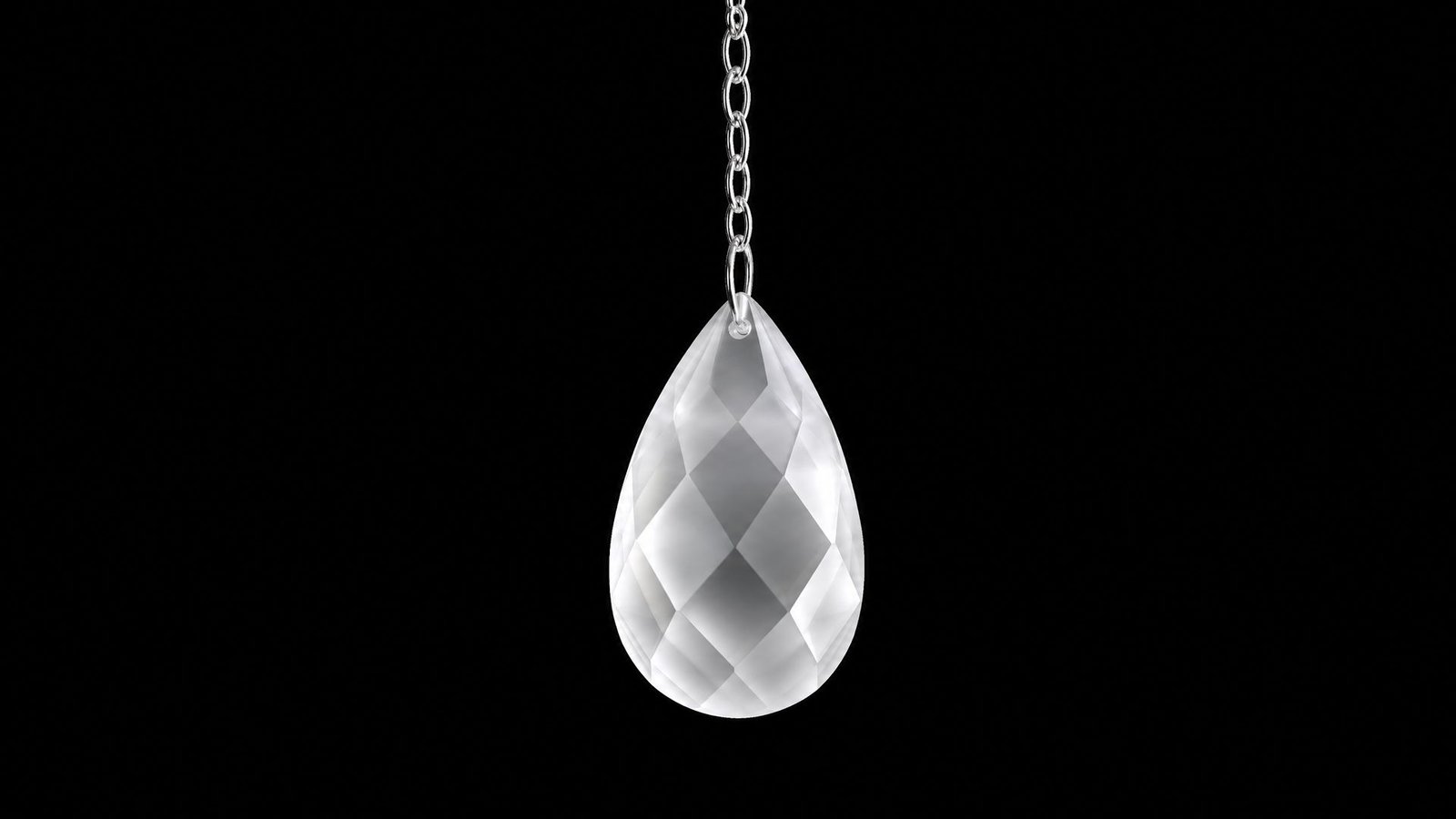 Render conceitual (IA) — cristal Satin